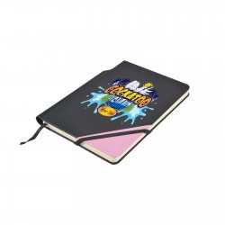 Promotional Journals & Noteboooks  - Argos A5 Notebook with Pen Holder in Spine