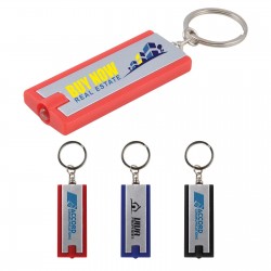 Rectangular Flashlight Keytag