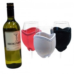 Wine glass cooler