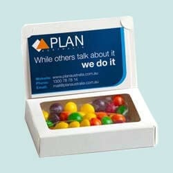 Confectionery in Bizcards
